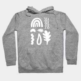 Abstract Happy Shapes Hoodie